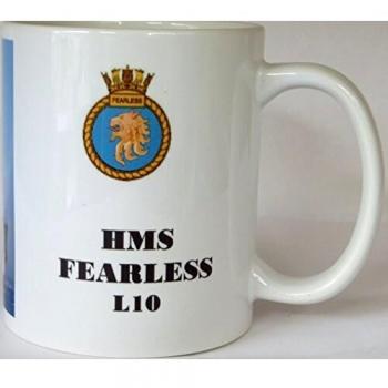 Custom 11‑Ounce L10 Ceramic Coffee Vessel – HMS Fearless