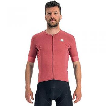 Sportful Jersey Manga Corta Monocrom Rosa