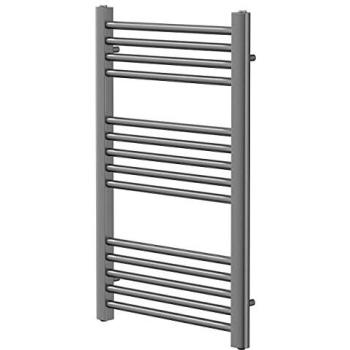 800 mm x 500 mm Gunmetal Grey Heated Towel Rail – Colore