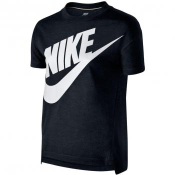 Camiseta Nike Signal Gfx Top Yth, Niñas, Negro