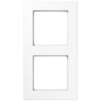 A550 Cadre JUNG Double Alpin – Thermoplastique Résistant Déchirures – Pose Instantanée Filaire