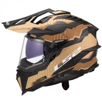 Volle Beschermingshelm C-Trick Explorer LS2 MX701
