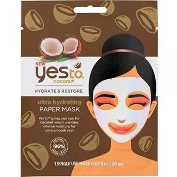 Papiermasken aus Tomatenkohle und Kokosnuss für die Entgiftung