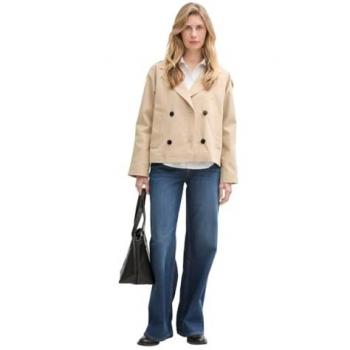 Tom Tailor Damen Trenchcoat in Beige, Größe S