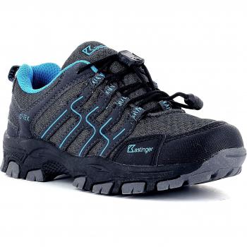 Kastinger Farrer, Mocassins pour enfant, Charbon/Bleu, 31
