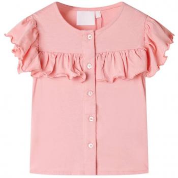 Children's T-shirt Medium Pink 92