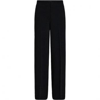 Mid‑Waist Black Straight‑Fit Jeans – MOSMOSH