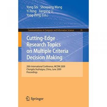 Cutting-Edge Research Topics on Multiple Criteria Decision Making