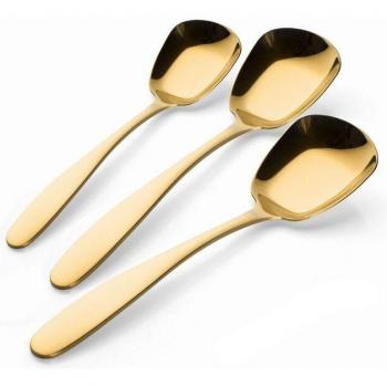 Flat Stainless Steel Spoons