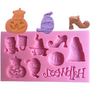 Molde de Silicona para Utensilios de Cocina de Halloween