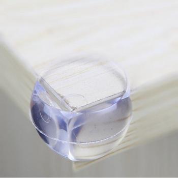 Esquinas de mesa seguras para bebés, protector de silicona, 1 Uds