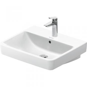 Duravit lavabo pour meuble 55 cm, blanc, avec trou pour robinetterie
