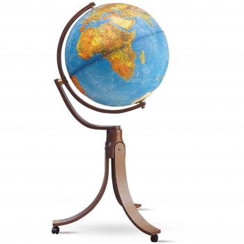 Globo Luminoso Mappamondo Tecnodidattica Emily Blue 50 CM Nova Rico