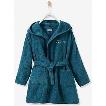 Playful Dinosaur Baby Robe, 9–10 Years, Blue Edition