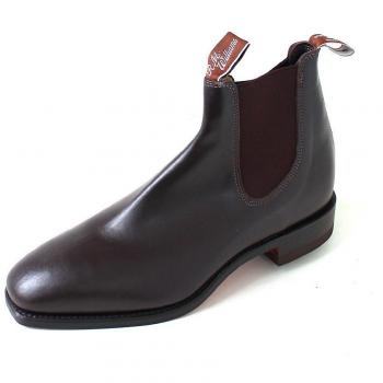 R. M. Williams, bottes Chelsea marron châtaigne