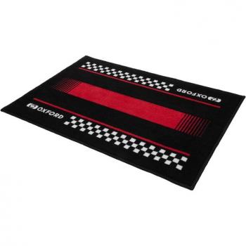Pitlane Red Oxford Door Mat