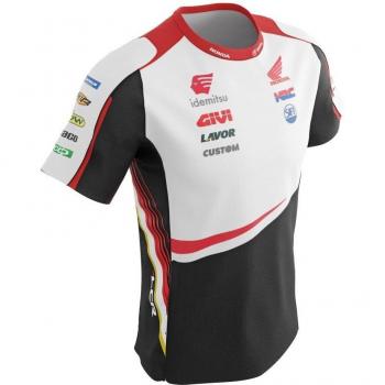 T-shirt enfant Ixon LCR Team 22 Noir Blanc Rouge 8 ans