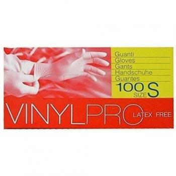 Guanti Monouso in Vinile con Polvere (Pro) – Set da 100, Taglia S