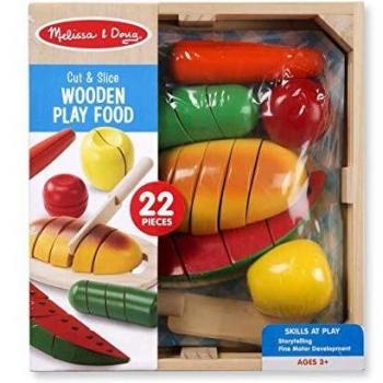 Juego de Comidas de Madera 22 Piezas Cefa Toys