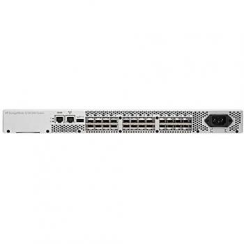 Switch de red HP StoreFabric 8/24 1U Plata