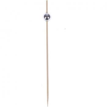 Tenedores para bocadillos de bambú 12 cm 100 Uds