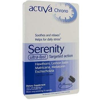 ACTIVA CRONO ESTRES VIDA 15 CAPSULAS VEGETALES