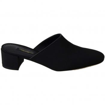 Dolce & Gabbana Black Grosgrain Mules – Female, 5½ US
