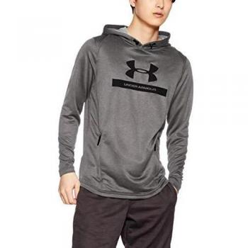 Sudadera con Capucha Under Armour MK1 para Hombre, Steel/Black, M