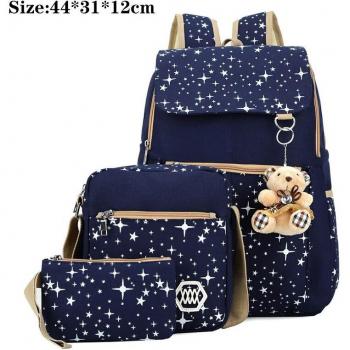 Cartable d’étoiles pour étudiantes féminines