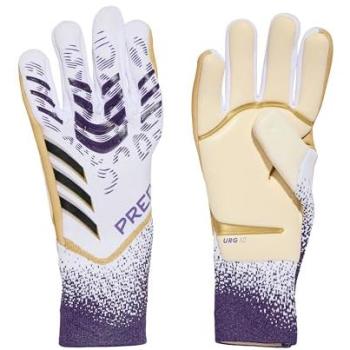 Adidas Predator Pro GK Gloves (Unisex) – 8.5, White/Black/Aurora Plum