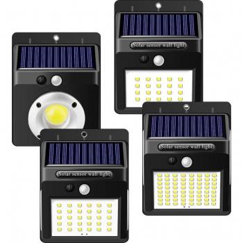 IngHoo 100LED Solarlicht mit Bewegungssensor