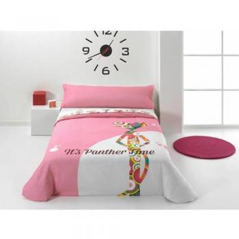 Einzelbett-Bettwäsche Pink Panther Hosteline PP