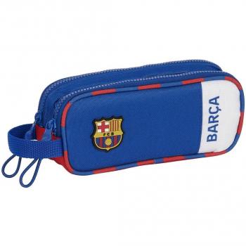FC Barcelona Schreibetui Blau Granatrot 21 x 8 x 6 cm