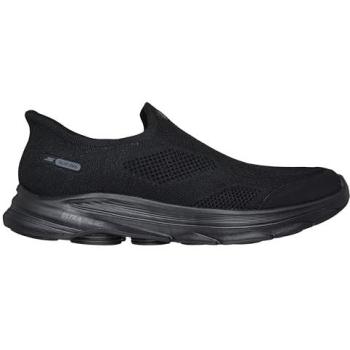 Skechers Go Walk 8 Pelayo Textiel Zwarte Wandelsneakers voor Mannen