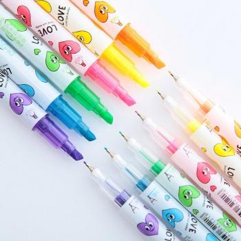 Rotuladores Luminosos Lado Gemelo – Kit 6 piezas