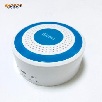 Sirène sans fil 433MHz avec lumière stroboscopique, alarme 100db