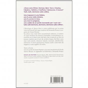 Masters, Edgar Lee Antologia Di Spoon River. Testo Inglese A Fronte
