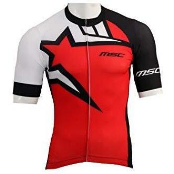 Maglia A Maniche Corte MSC Pro Race Rossa/Nera