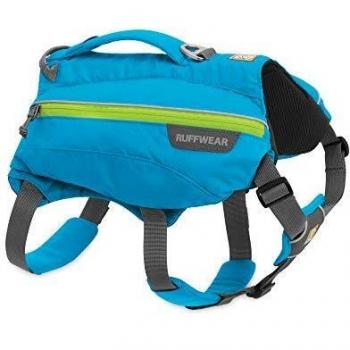 Ruffwear Trinkrucksack, Singletrak Pack, für kleine Hunde, Blau