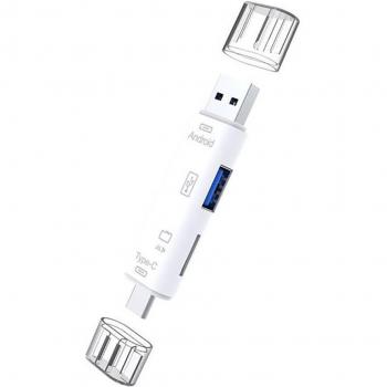Cargador y Lector OTG USB-C 2.0
