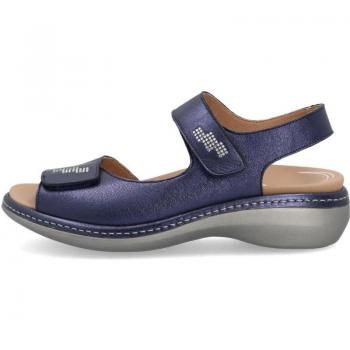 Velcro Ancho Sandalia Marino PieSanto Mujer