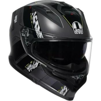 K7 Kyber Casco Integrale Mplk Matt Grey/Yellow Fluo XS