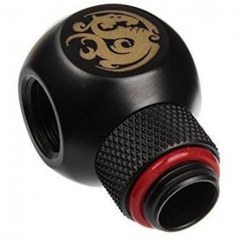 Bitspower G1/4 Rotary IG1/4 Carbon Black Q Plus Extension Set