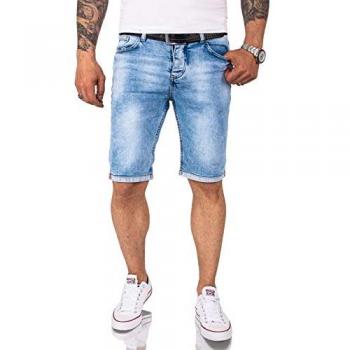 Rock Creek Hellblaue Jeansshorts Regular Fit