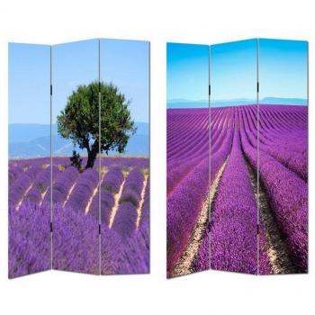 Lavendelfeld Paravent – Innenraum-Trennwand HTI-Line