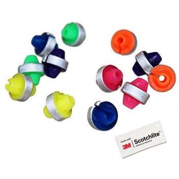 Bunte Reflektierende Speichenclips