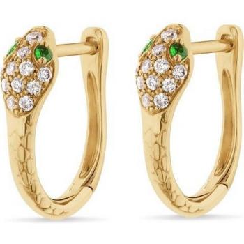 GUIA Elegante Creolen 585er Gelbgold