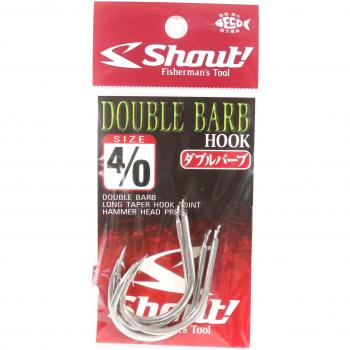 Jigging Amo 33‑DB Argento 4/0 Double Barb