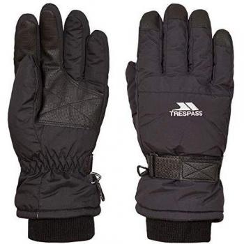 Praktische Trespass Herren-Ski-Handschuhe Gohan II XXL – Schwarz