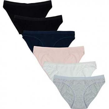 Fabio Farini Damen-Bikini-Underwear Set – 4/6 Stück, Baumwolle, sportlicher Stil